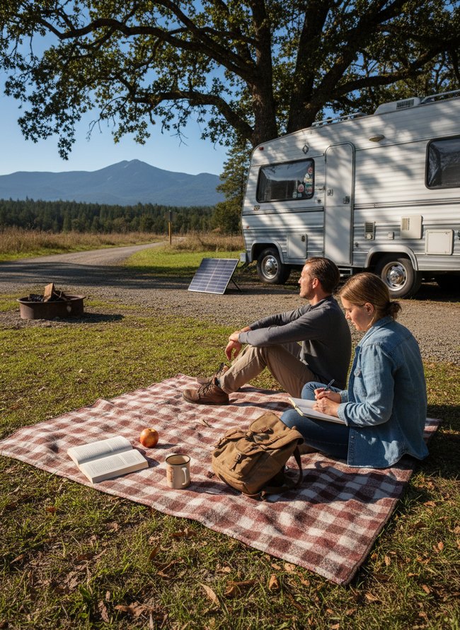 Picnic Blanket Serenity