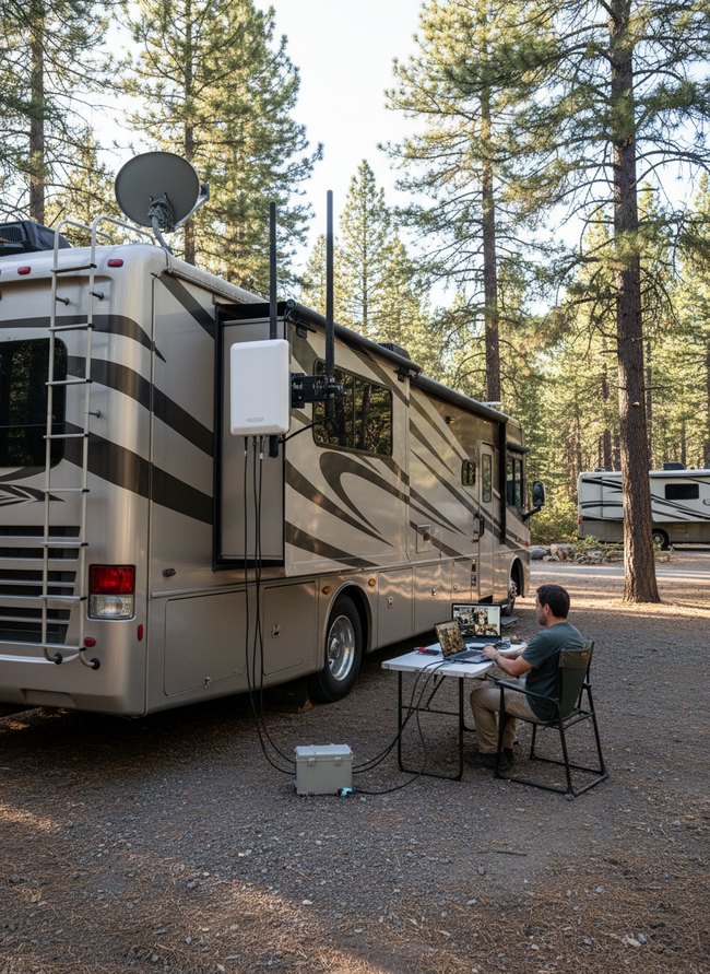 MIMO Antenna RV Mount