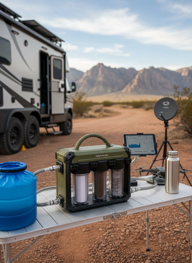Compact Water Filtration Unit
