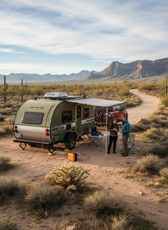 Boondocking Test Run