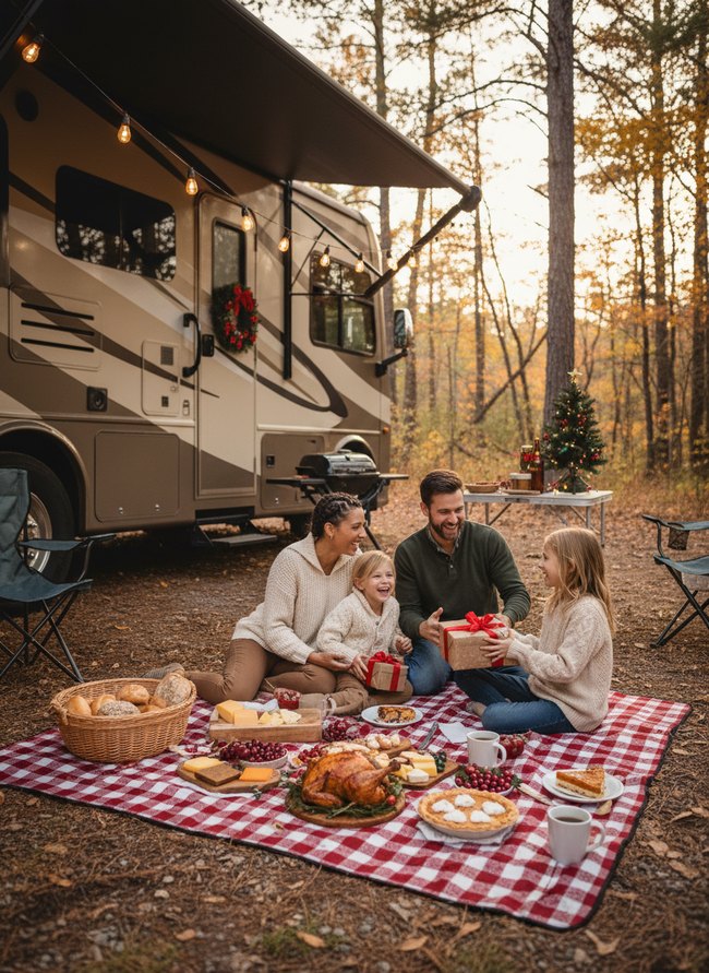 Festive Picnic Spreading