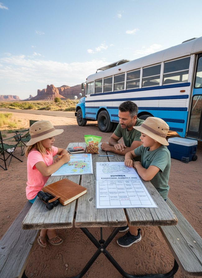 Roadside Attraction Study Grid