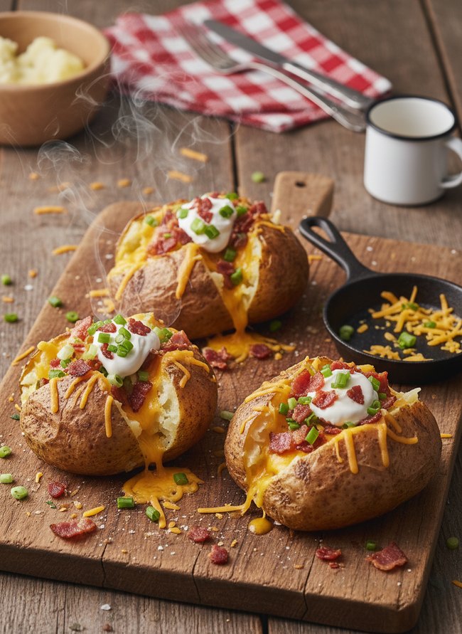 Loaded Baked Potatoes