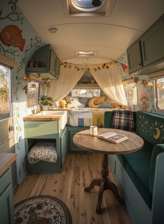 Whimsical Fairytale Camper Decor