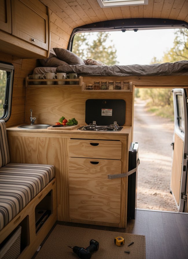 Compact Kitchenette Setup