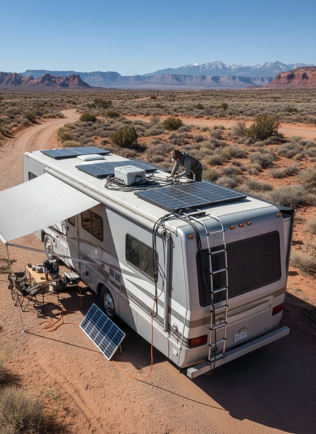 Compact Rooftop Charging Station