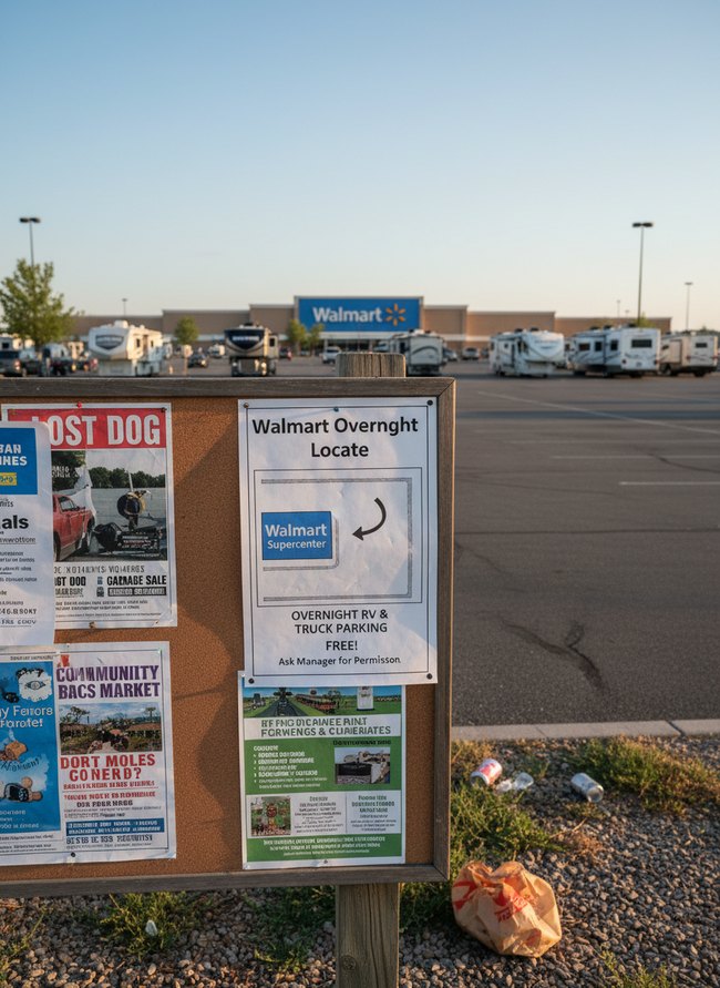 Walmart Overnight Parking Locate