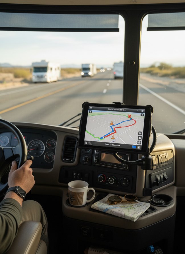 Real-time Traffic Rerouting