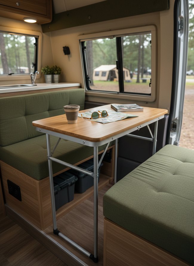 Compact Fold-Up Table