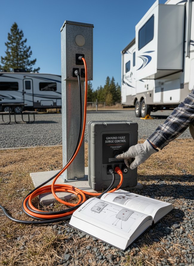 Ground Fault Surge Control