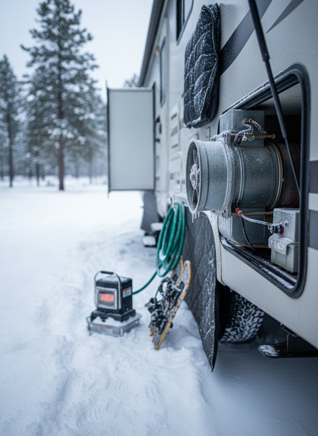 RV Furnace Blower