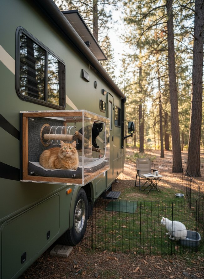 Enclosed Cat Transit