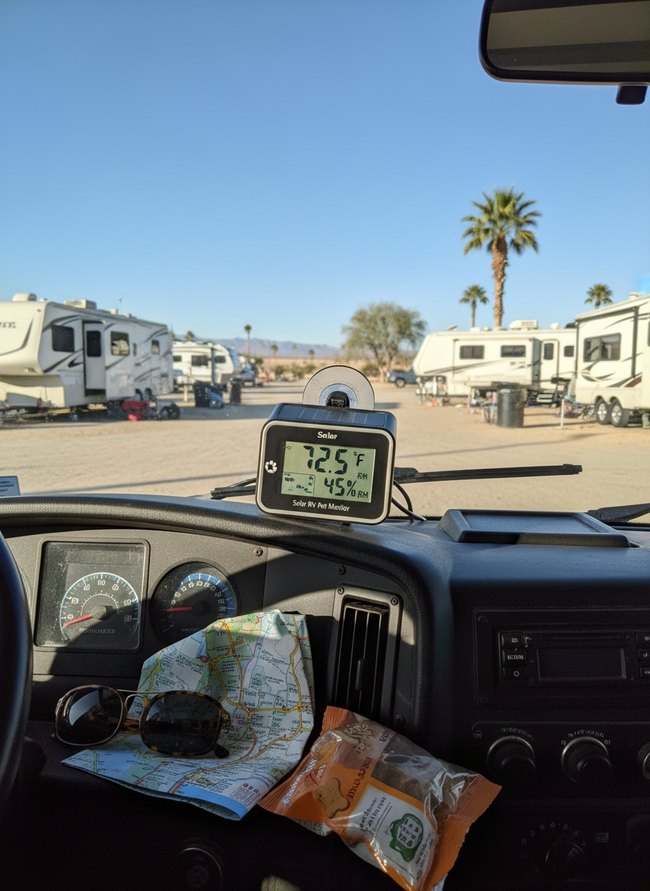 Solar RV Pet Monitor