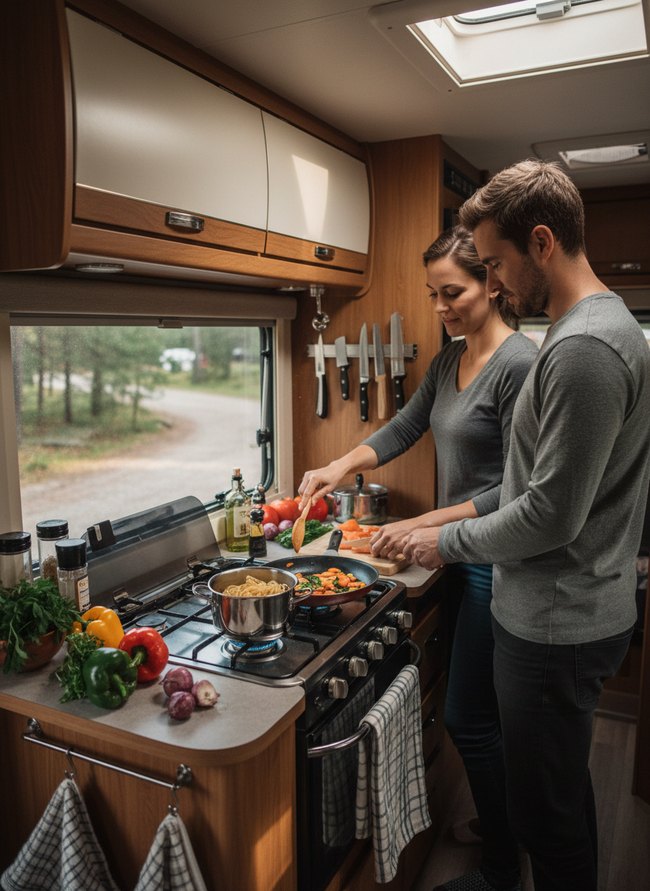 Cooking In-RV Meals