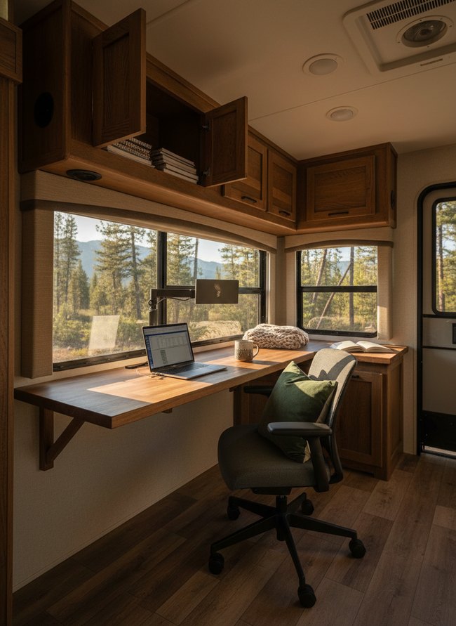 Overhead Cabinet Work Hub