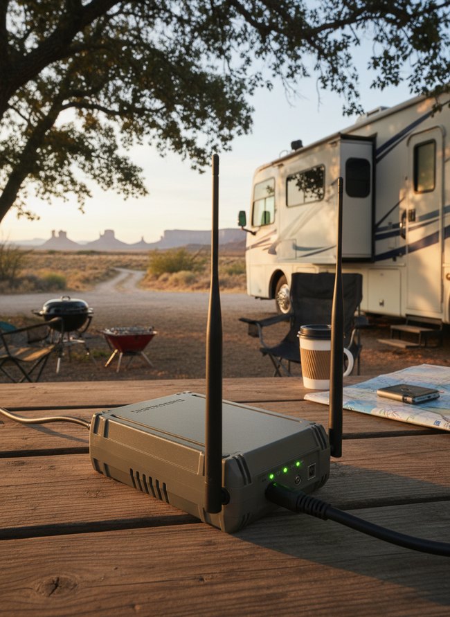 High-Gain Antenna Router