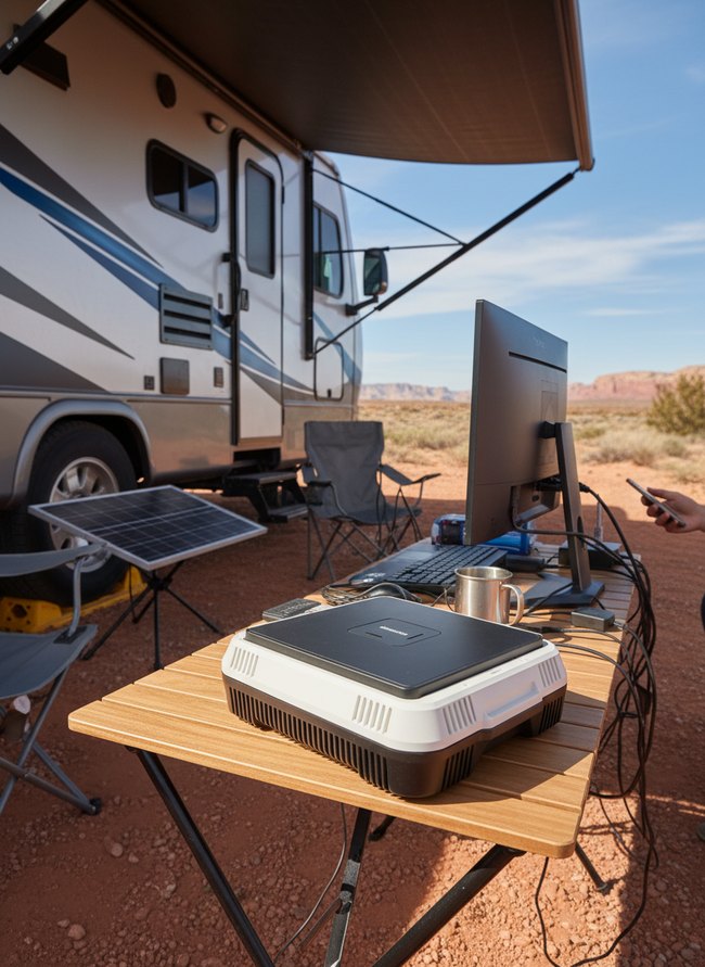 Satellite Internet Hotspot