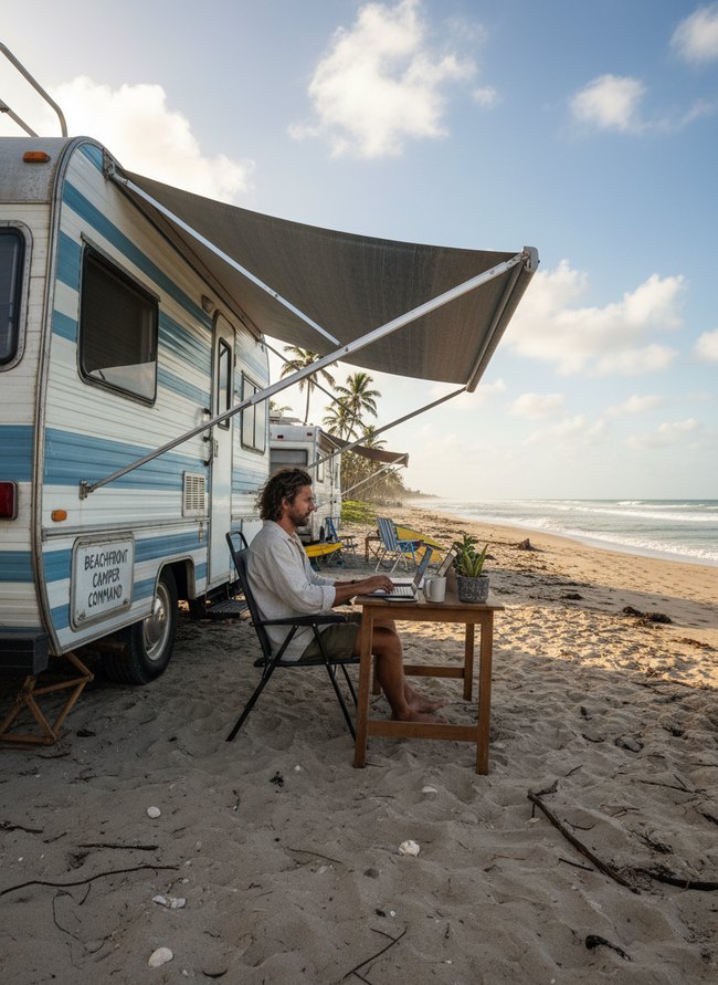 Beachfront Camper Command