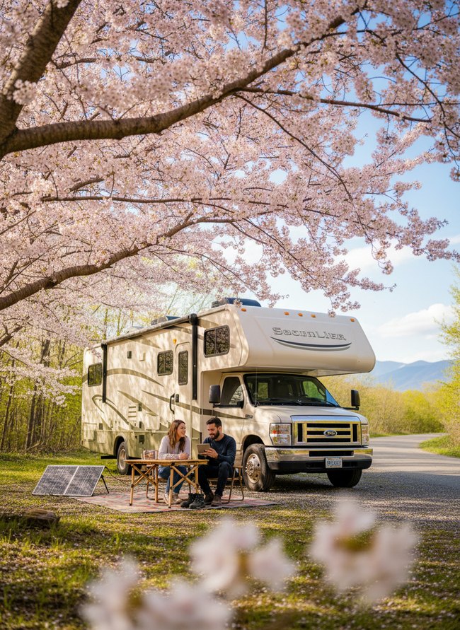 Blossom Season RVing