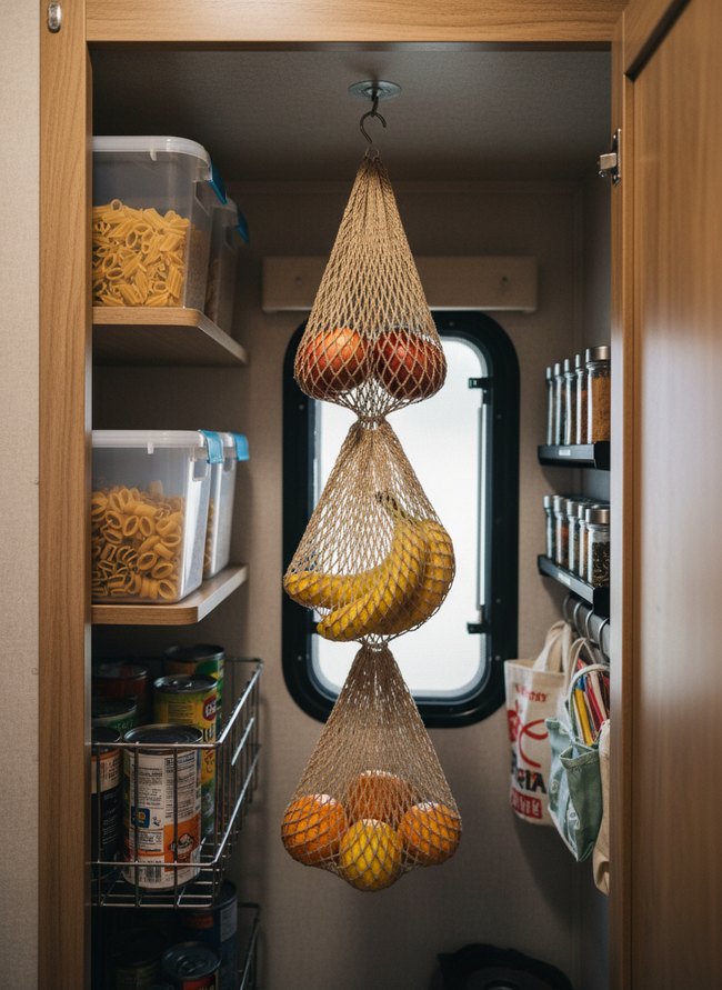 Hanging Mesh Produce