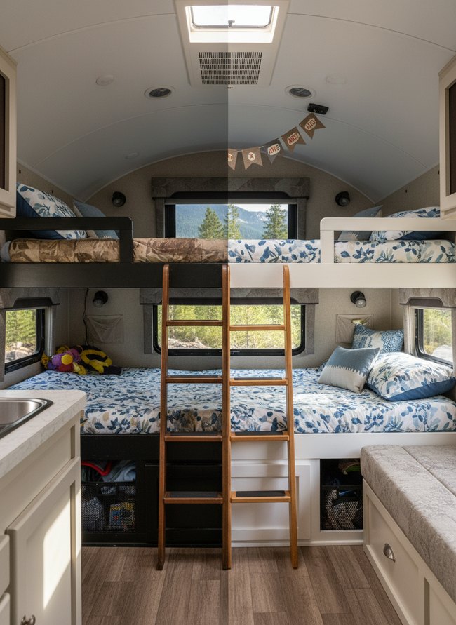 Family Friendly Bunk Remodel