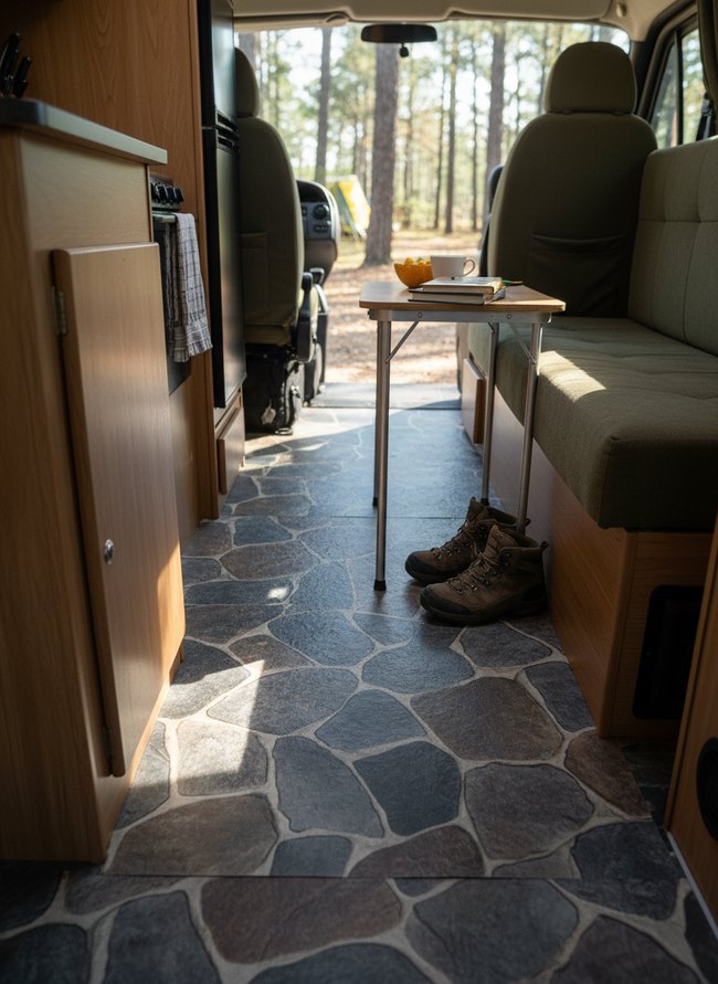 Stone Finish Peel-and-Stick