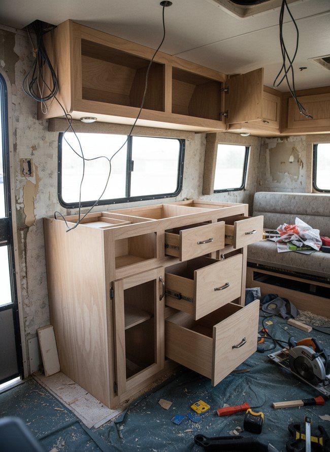 Custom Cabinetry Build