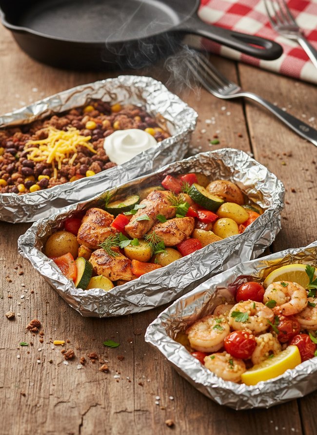 Campfire Foil Packets