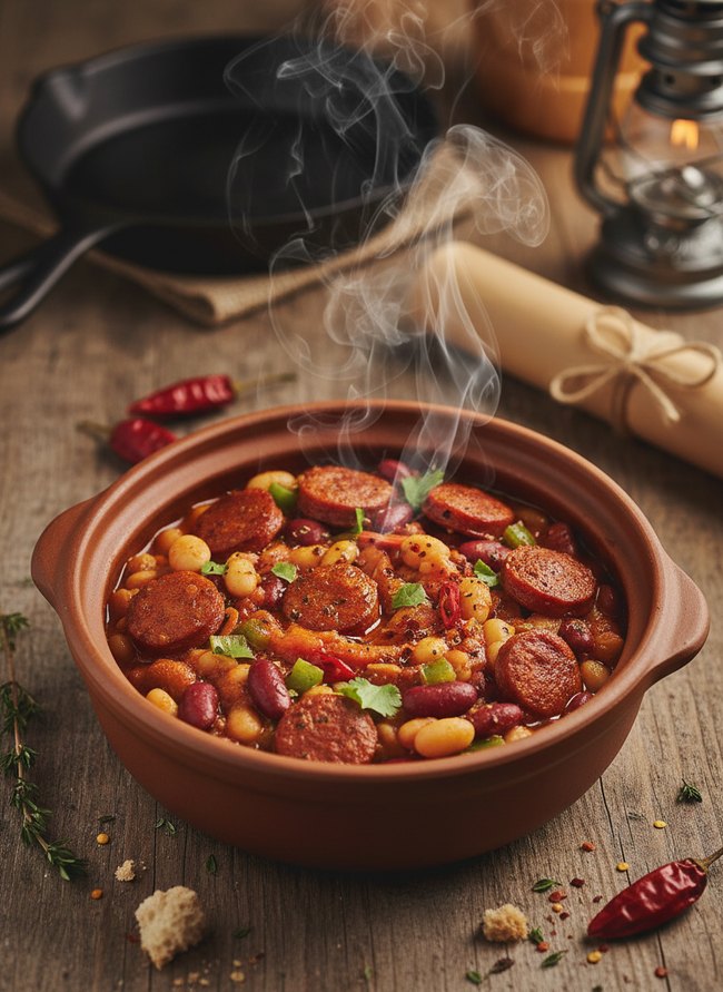 Spicy Chorizo Bean Pot
