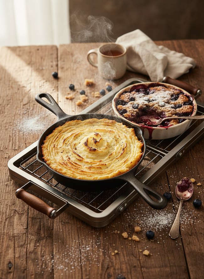Integrated Storage Bakeware Rack