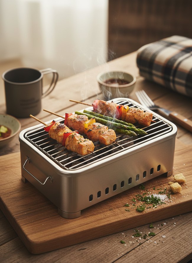 Stainless Steel Micro Grill