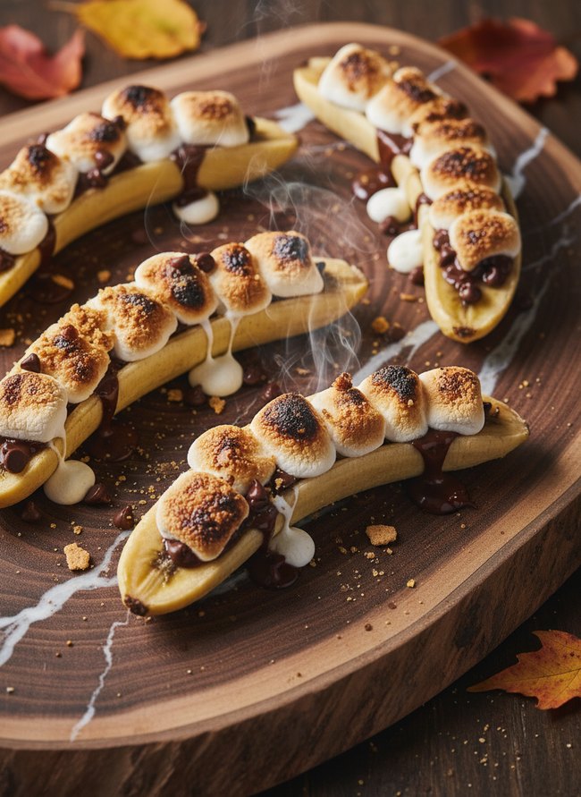 S'mores Banana Boats
