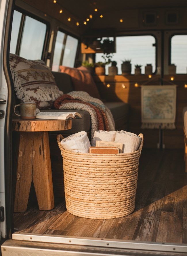 Natural Fiber Basket