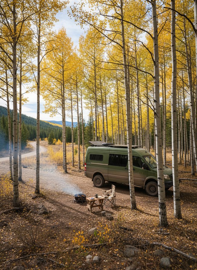 Aspen Grove Secluded Spot