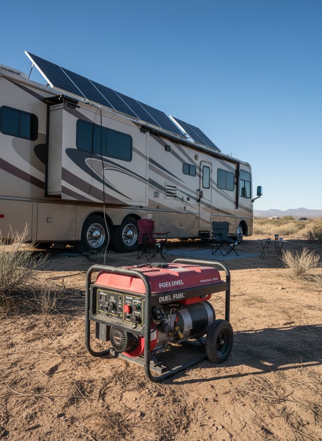 Duel Fuel Generator