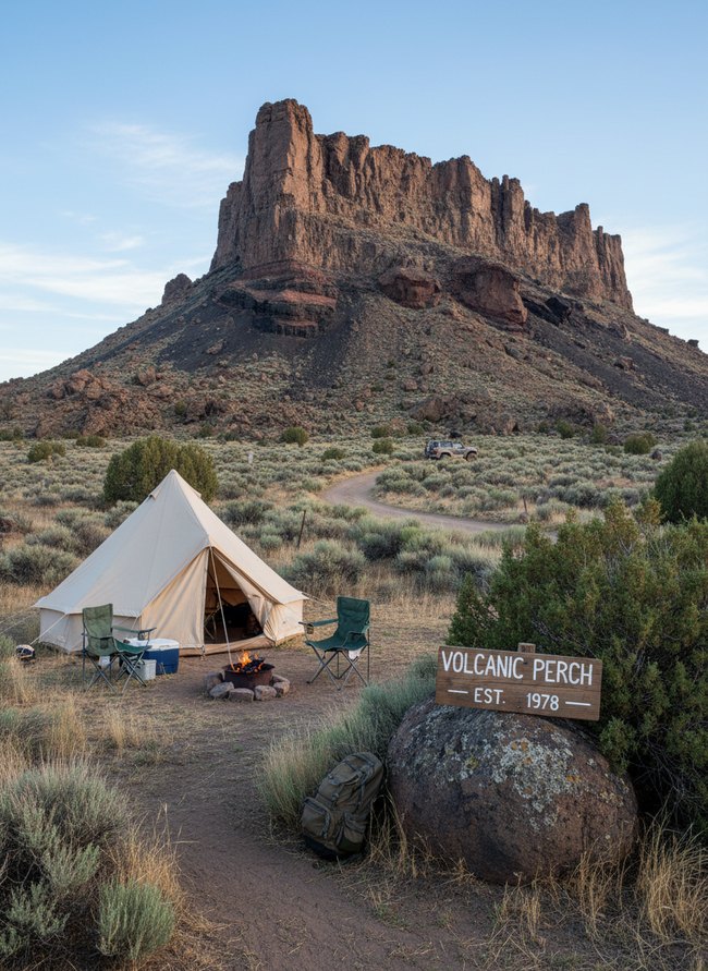 Volcanic Butte Scenic Perch