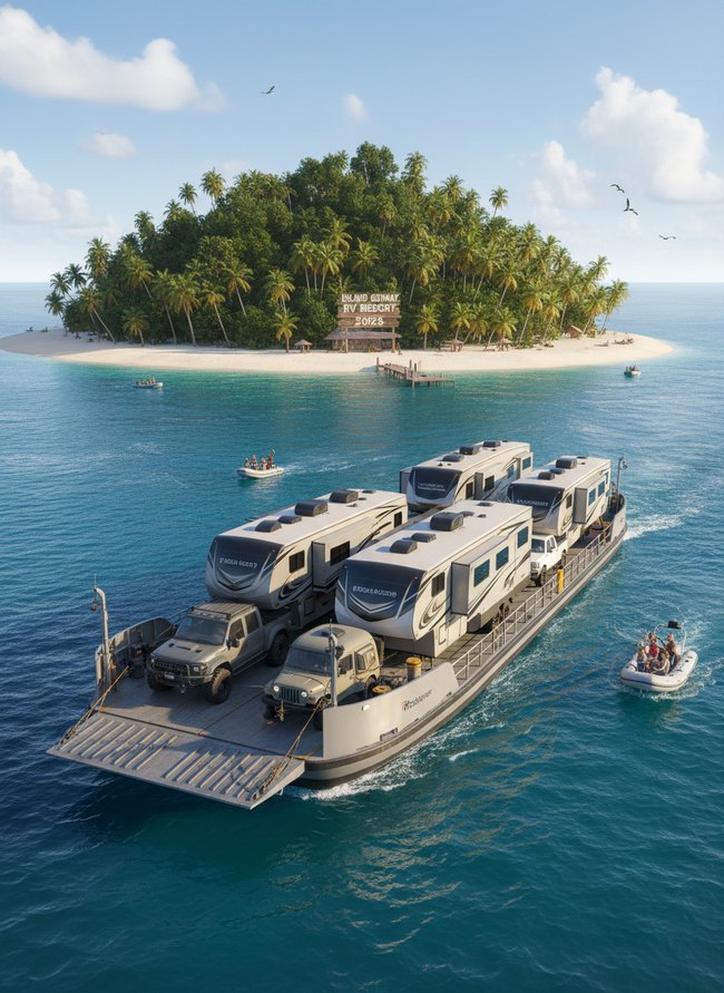 Tropical Island RV Ferry