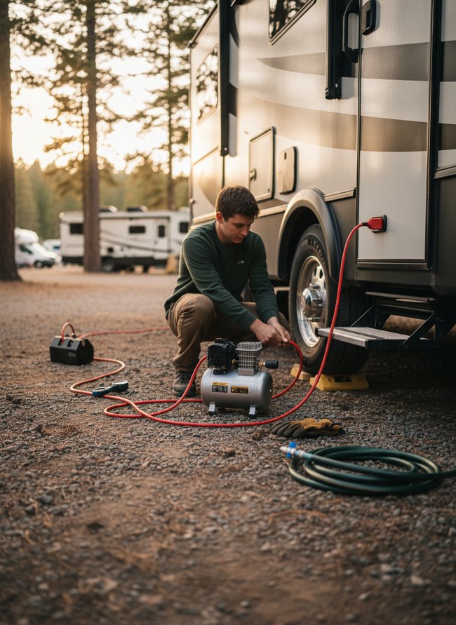 Small Portable Compressor