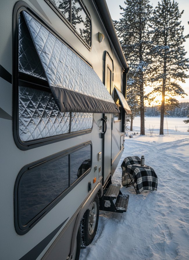 Insulated RV Window Shades