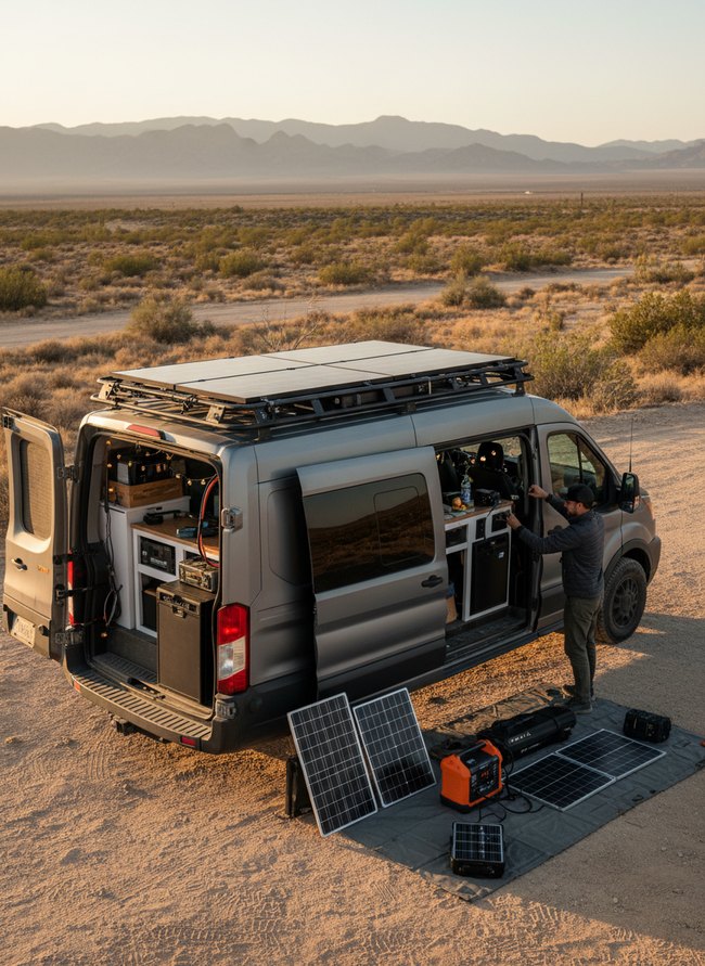 All-Weather Van Solar System