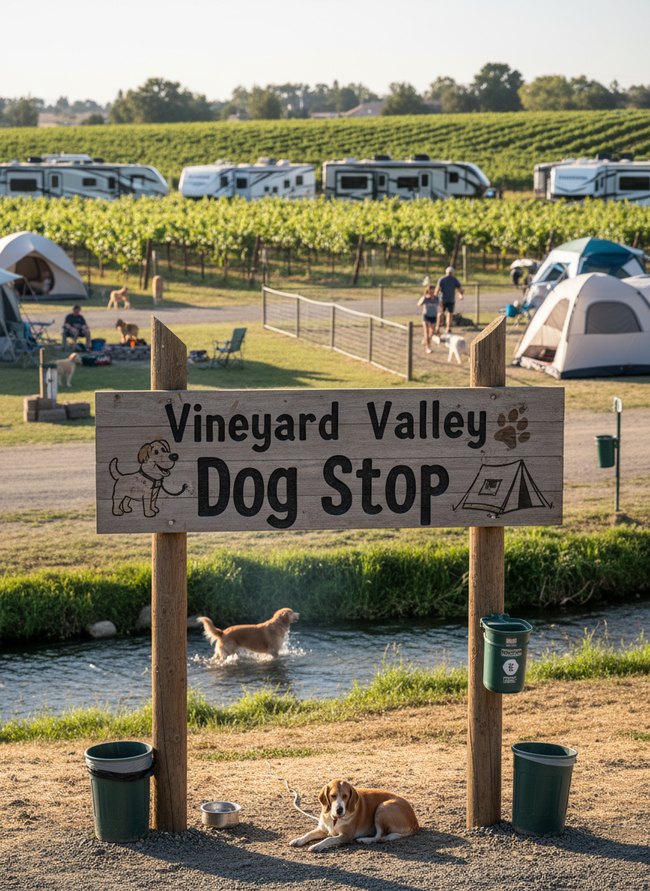 Vineyard Valley Dog Stop
