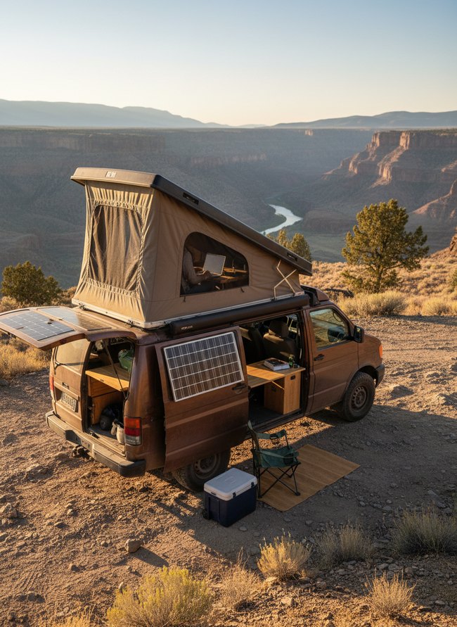 Pop-Top Workstation