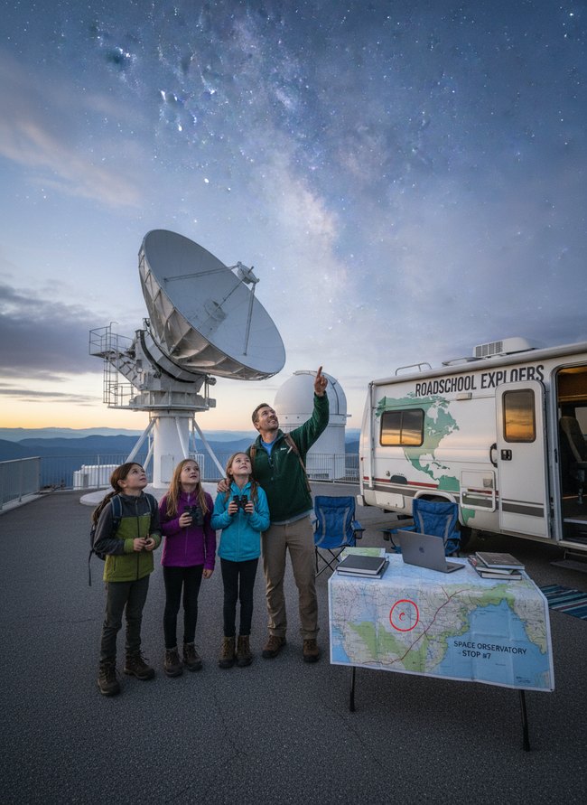 Space Observatory Stargazing