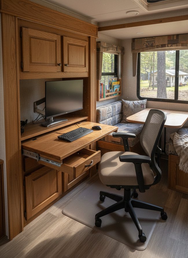 Slide-Out Workstation Integration