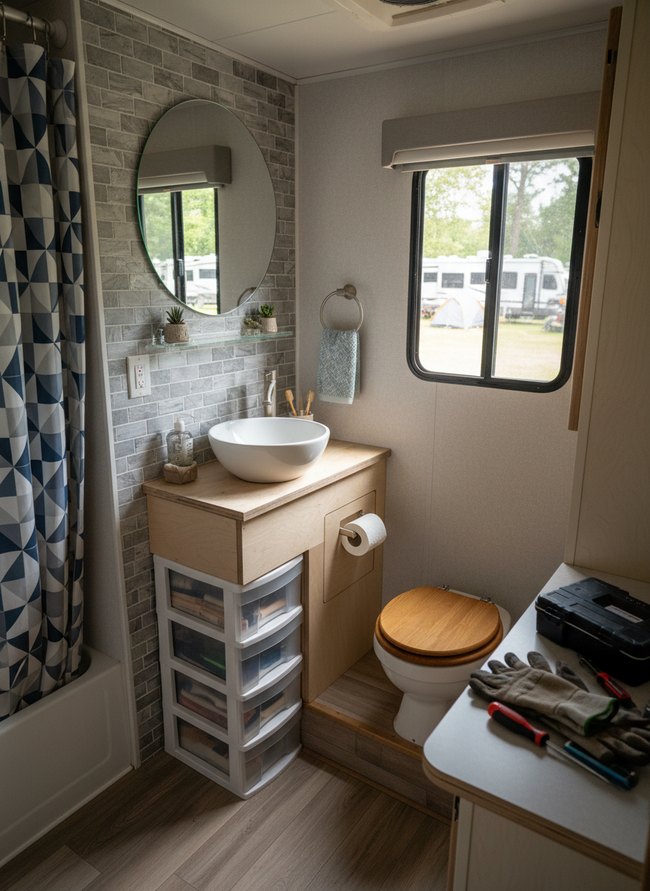 Bathroom Space Optimization