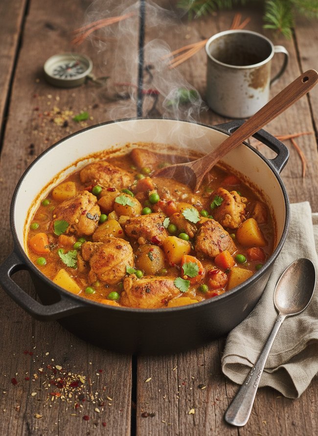 Backcountry Chicken Curry