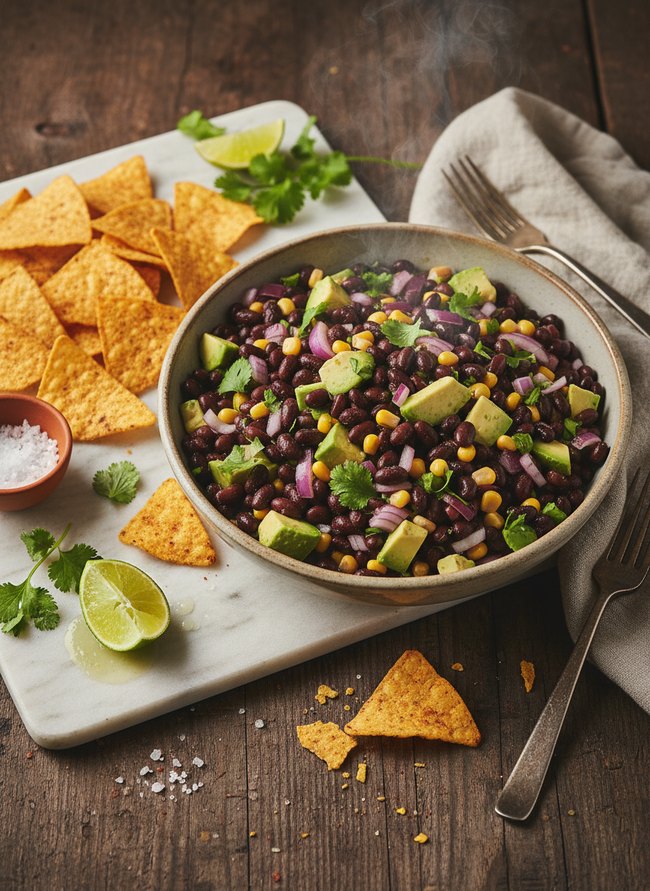Black Bean Salsa Feast