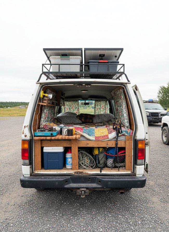 Cozy Micro Van Build