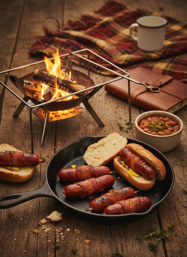 Campfire Hot Dog Roast
