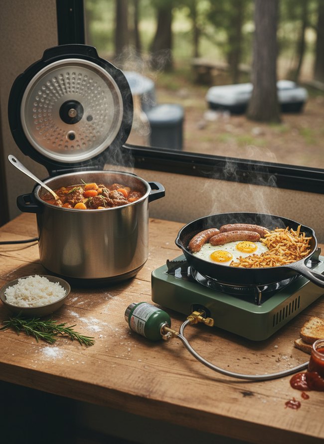 Wired RV Kitchen Solution